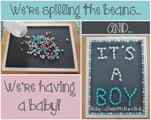 Spilling The Beans Gender Reveal