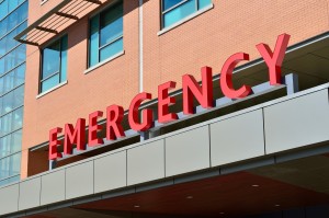 Severe sickness emergency room